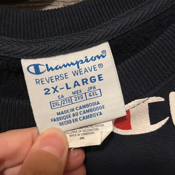Champion Reverse Weave Crew Sweatshirt - Picture 4 of 6